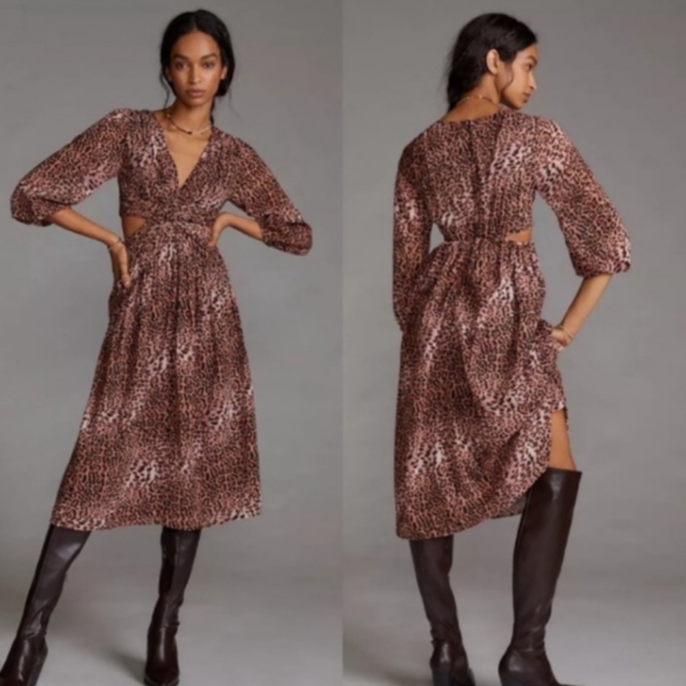 ANTHROPOLOGIE Cut-Out Dress - Picture 2 of 14